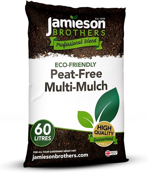 Jamieson Brothers Peat Free Multi-Mulch 60L Bag