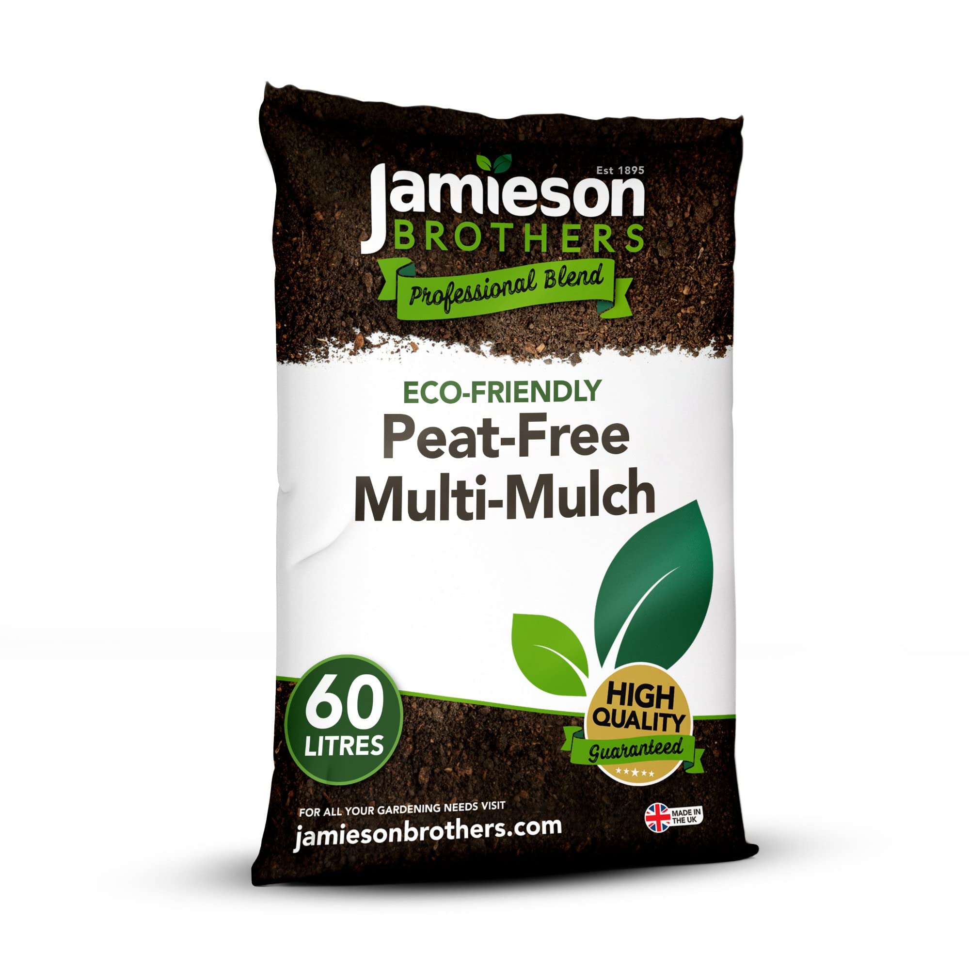 Buy Jamieson Brothers MultiMulch 60L Bag Garden Mulch Natural Eco
