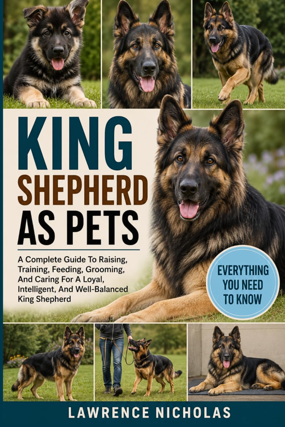 THE KING SHEPHERD AS PETS: A Complete Guide To Raising, Training, Feeding, Grooming, And Caring For A Loyal, Intelligent, And Well-Balanced King Shepherd