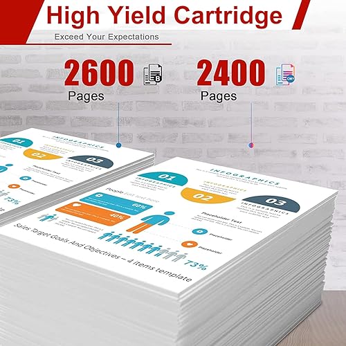 Miniatura 3 de 069H 069 - Cartucho de tóner compatible con Canon 069H 069H Cartucho de tóner para Canon imageCLASS MF753Cdw MF751Cdw Serie LBP674Cdw