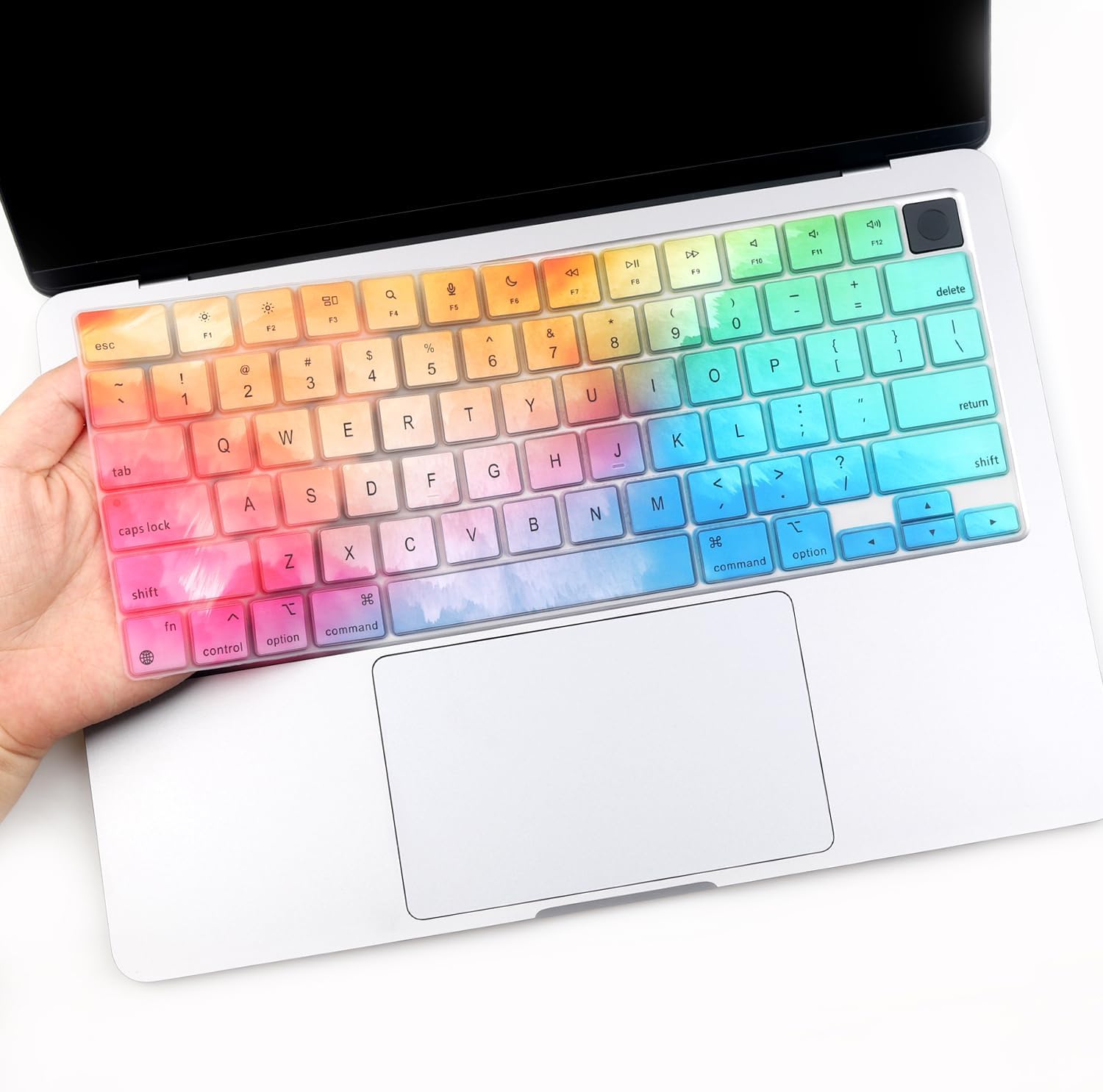 Keyboard Cover for 2026-2023 MacBook Air 15.3" M5 M4 M3 M2-Colorful