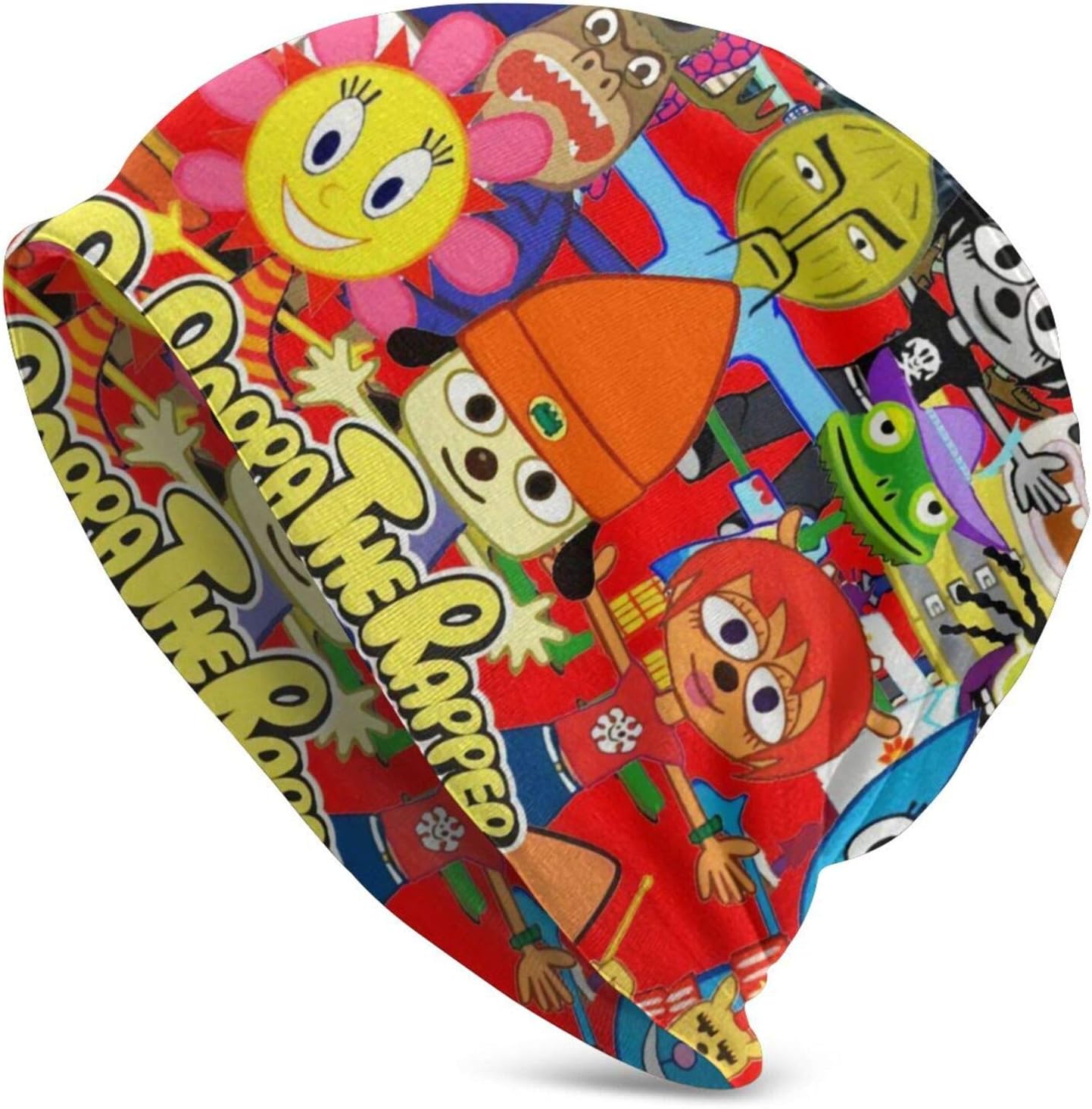 Lidanie Adult Soft Skully Beanie Hat Parappa The Rapper Unisex Sports Winter Warm Hats Casual Caps Ski Hat