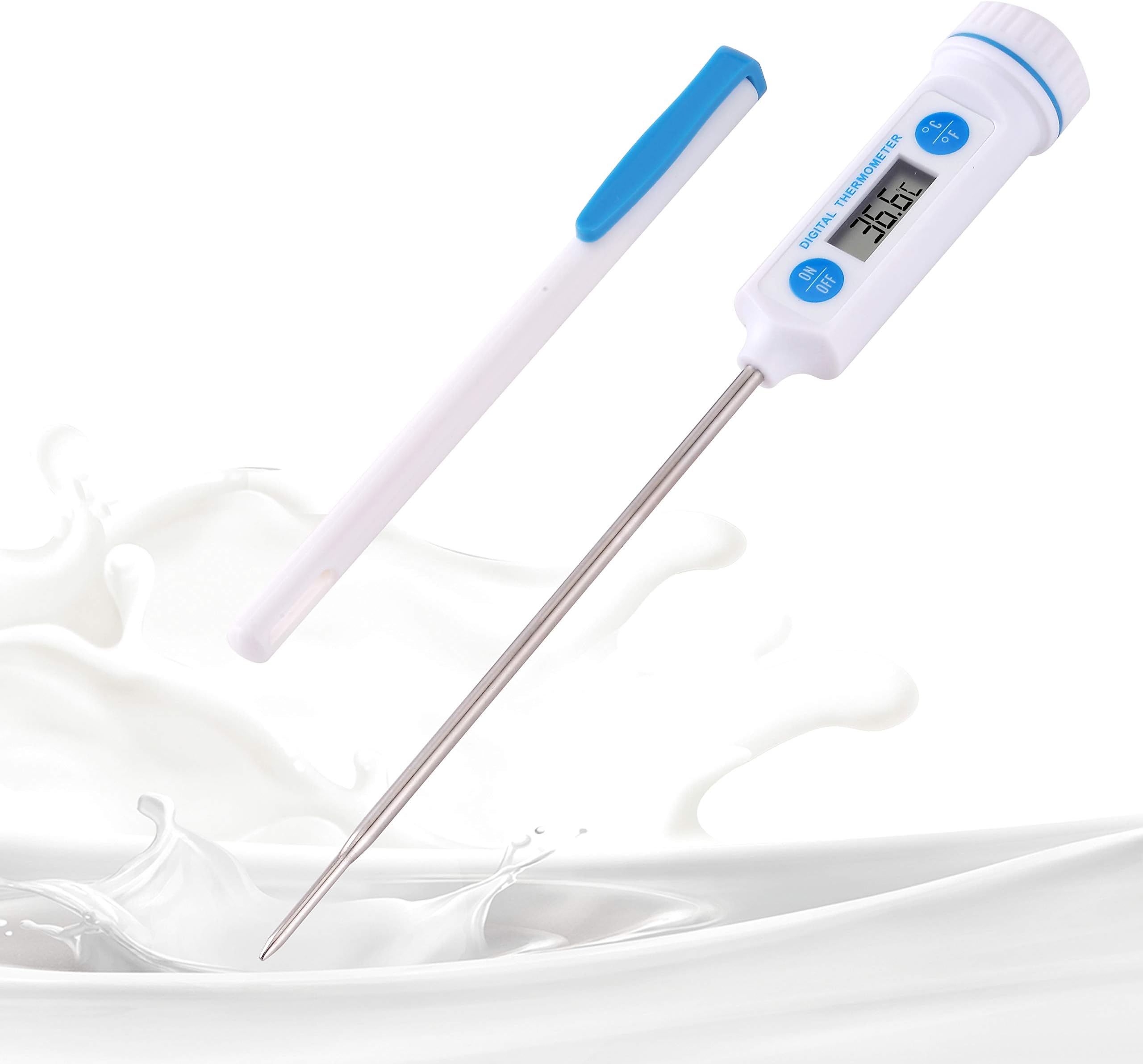 Digital Food Thermometer Meat Temperature with Stainless Probe Instant Read for Oven Cocina Kitchen Use Fry Cooking Stick Grill Fork BBQ Thermometers