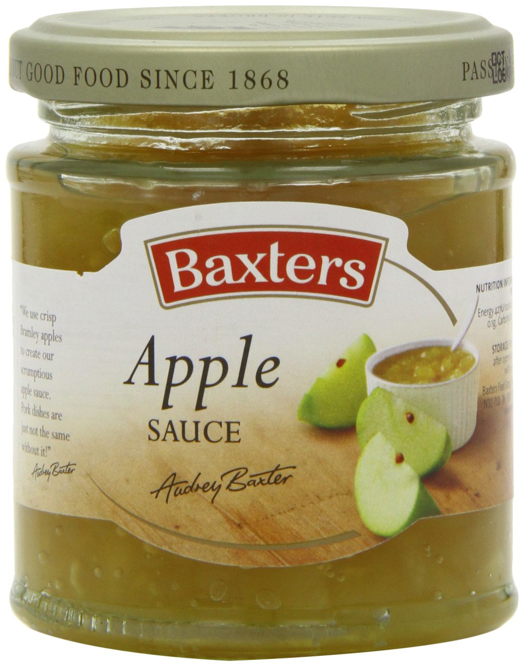 Baxters Apple Sauce 165 g (Pack of 6)