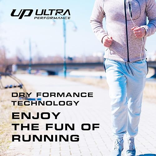 Miniatura 7 de Ultra Performance 3 Pack Mens Joggers Mens Athletic Sweatpants with Pockets for Men, Small - 3X