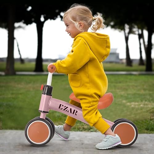 Miniatura 6 de Bicicleta de equilibrio para niños, bicicleta de equilibrio para bebés de 1 año de edad, juguetes para niños pequeños de 1 a 2 años, bicicleta de