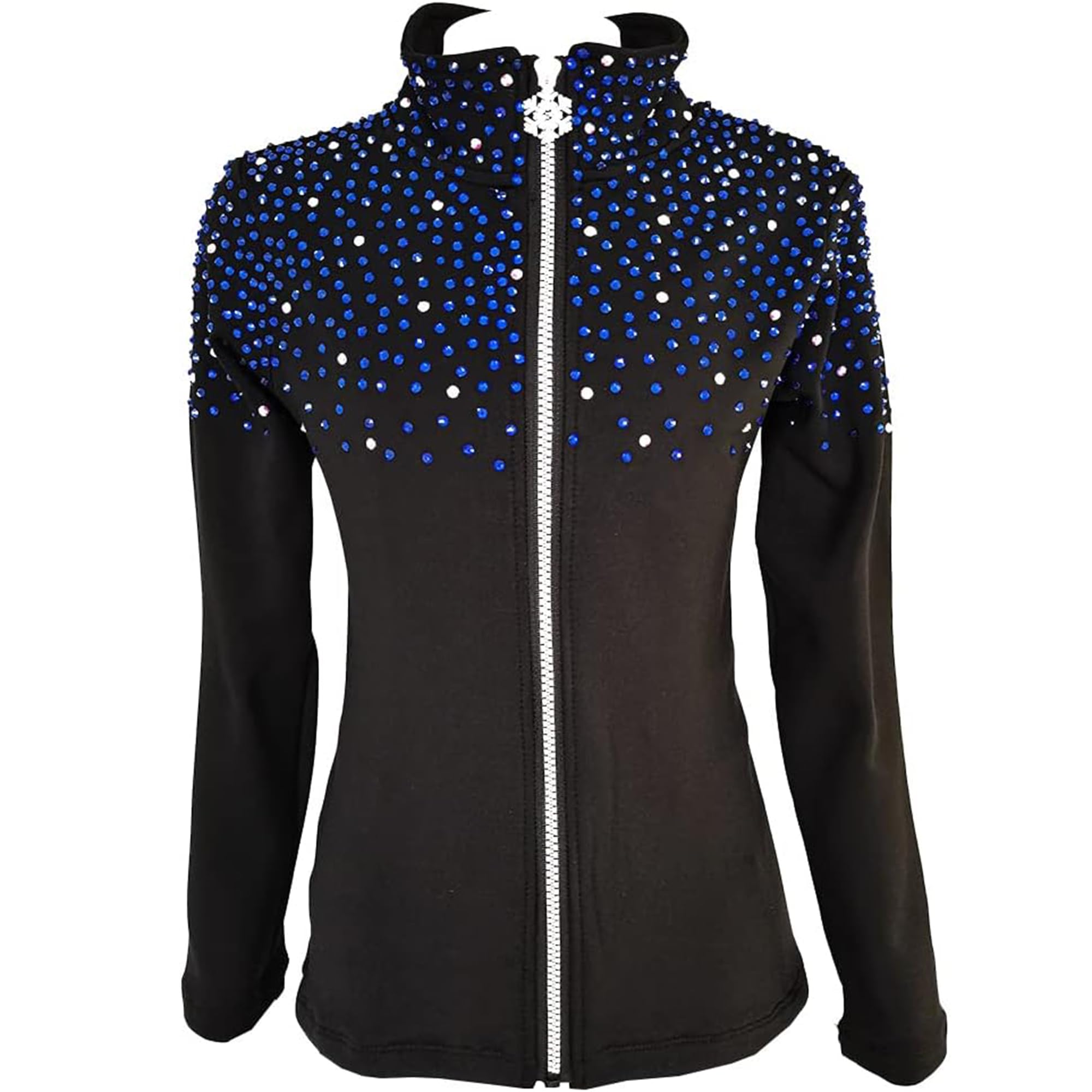 LIUHUO patinage artisanal vestes d'entraînement pour filles confortables chaleureuses