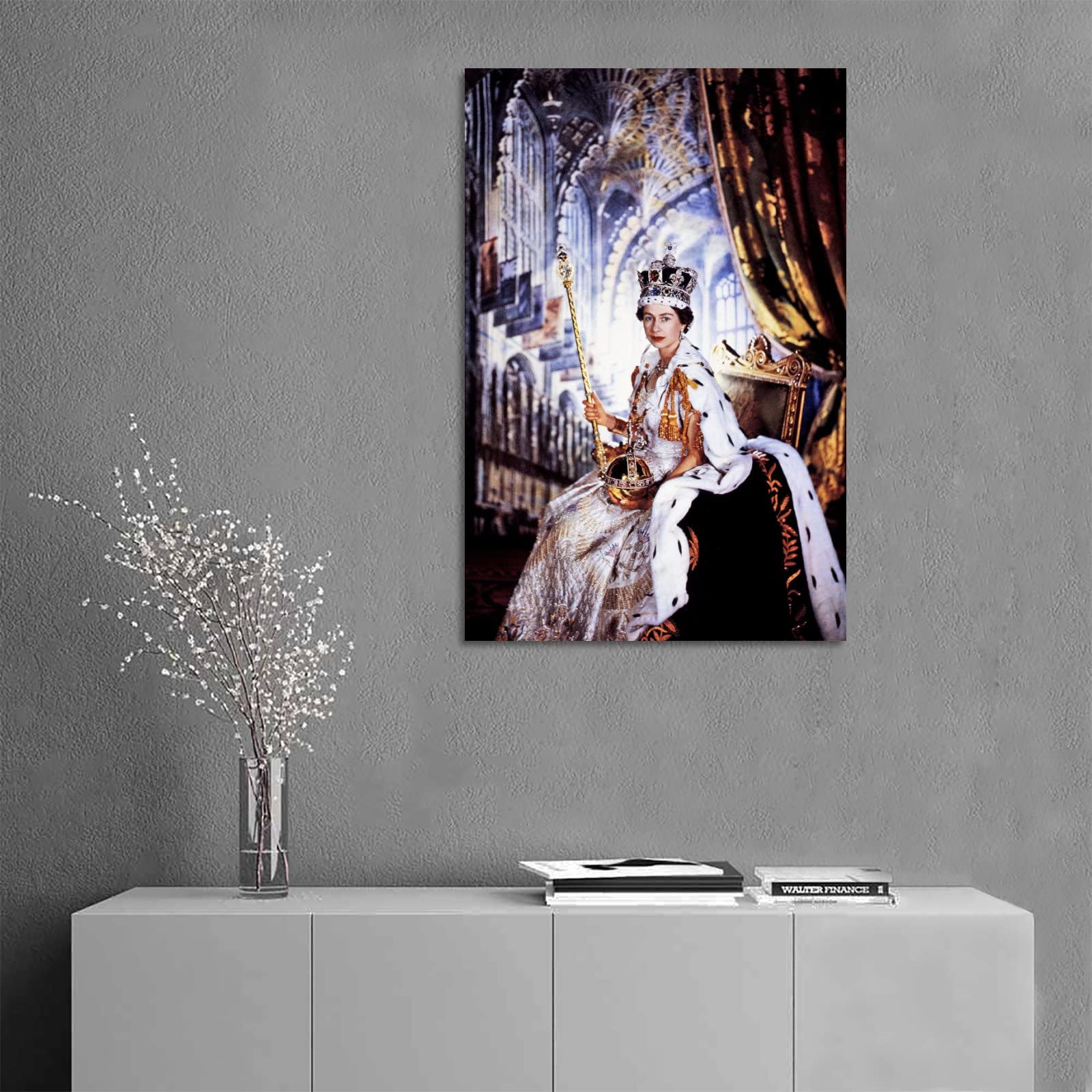 Amazon.co.jp: エリザベス女王3世 ビクトリア 90年 王室の肖像画