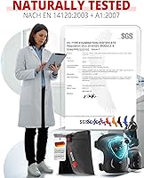 Vista 4 de SKATEWIZ Juego de rodilleras y coderas para niños y adultos con protectores de muñeca para patinaje sobre ruedas [6 piezas] - Equipo de protección