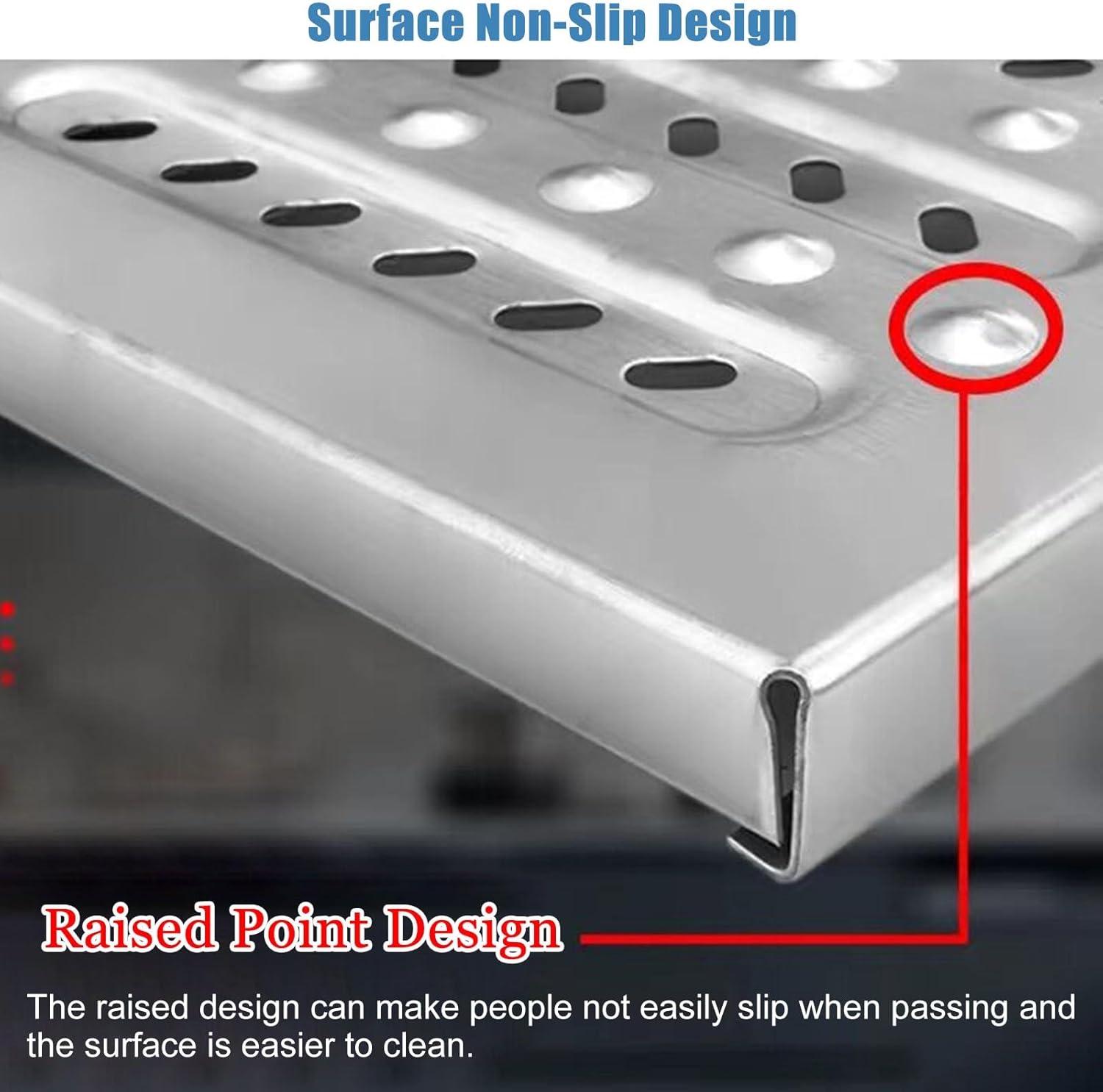 Outdoor Narrow Channel Drain Grate, 10 20 Piece Set Concrete Floor Grating Cover 10 15 20 25 30 40 Cm, Permeable Grates for Garage Factory Garden Patio(10 pcs,23x6in(58x15cm))