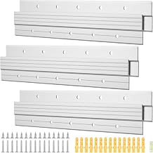 3 Pairs 12 Inches French Cleat Hanger Z Bar Interlocking Wall Mounting Bracket with Bubble Level Heavy Duty Picture Hanger Mirror Hanging Hardware Kit for Hanging Painting Photo and Artwork