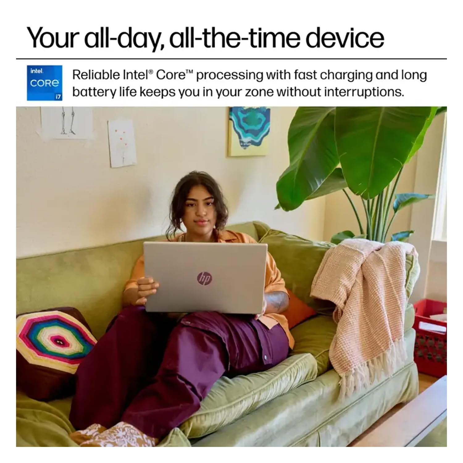 HP Ultrabook 15.6" FHD Laptop for Business & Academic | Powerful Intel Core i7-1255U up to 4.7GHz | 32GB RAM - 1TB Storage (512GB PCIe SSD&512GB External) | Webcam | Win11 Pro | WOWPC Bundle