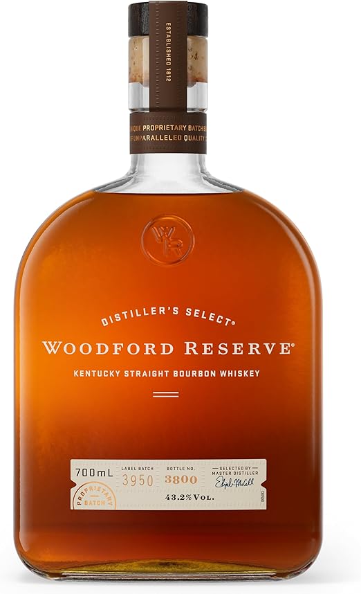 Woodford Reserve Kentucky Whiskey Bourbon - 43,2% Vol, 700ml
