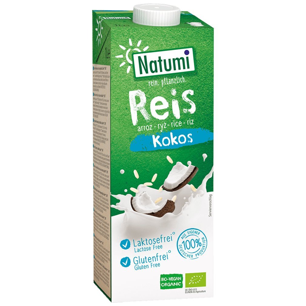 Natumi Reis Cocos Drink - Bio - 1L - 12er Pack