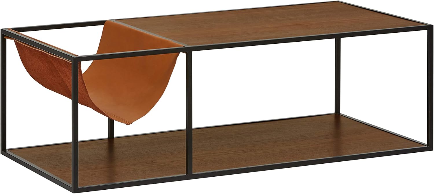 Amazon Brand Rivet Heather Modern Coffee Table, 47.2 Inch