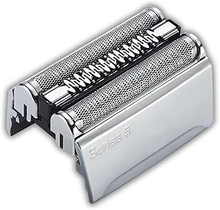 ブラウン シリーズ5用 互換 替刃 電気 シェーバー s5 交換用 braun用 髭剃り 網刃 内刃一体型 ヘッド 5030 5030s 5140 5140s 5070cc 5190cc 5195cc 5197cc F/C 52S 52B 対応 ブラック メンズ シェーバーアクセサリー (シルバー)