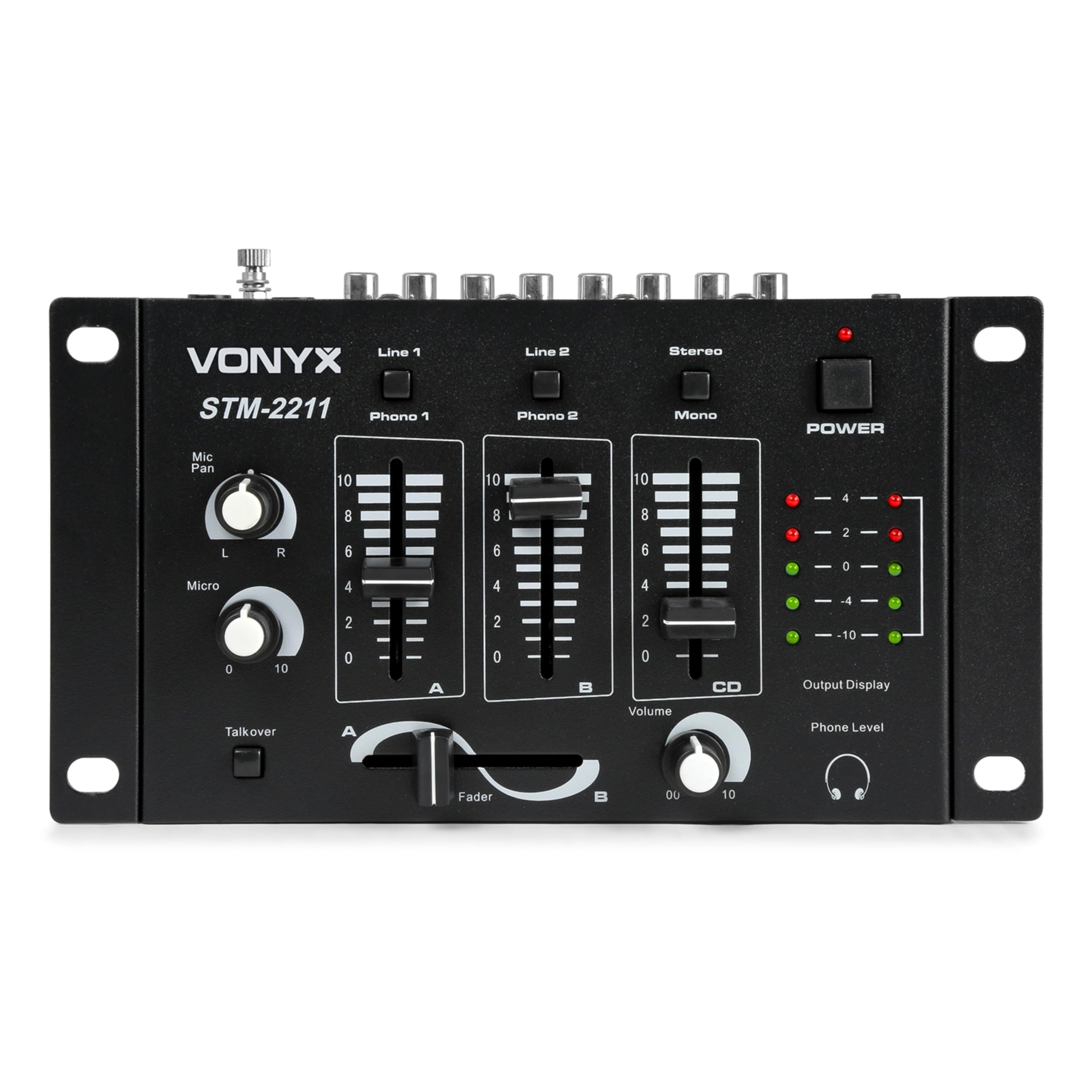 MAX212 Kit de Sono DJ, Amplificador y Mezclador – 2800 W, kit perfecto para principiantes y profesionales, ideal para animar tus veladas negras
