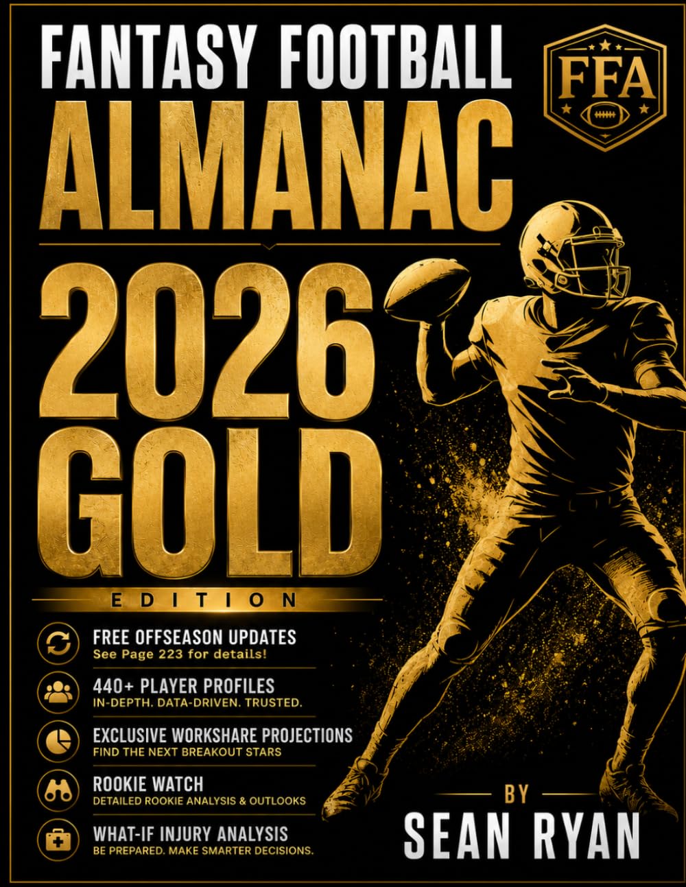 2026 Fantasy Football Almanac Gold Edition