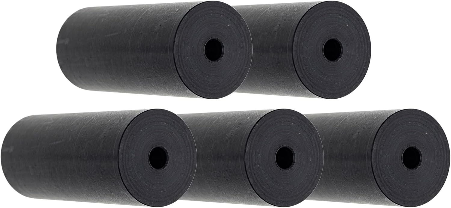 8TEN Deck Roller for Cub Cadet White Outdoor RZT54 Z-16 HF1748 M54-KW M60-KW 731-3005 753-04798 4 Pack