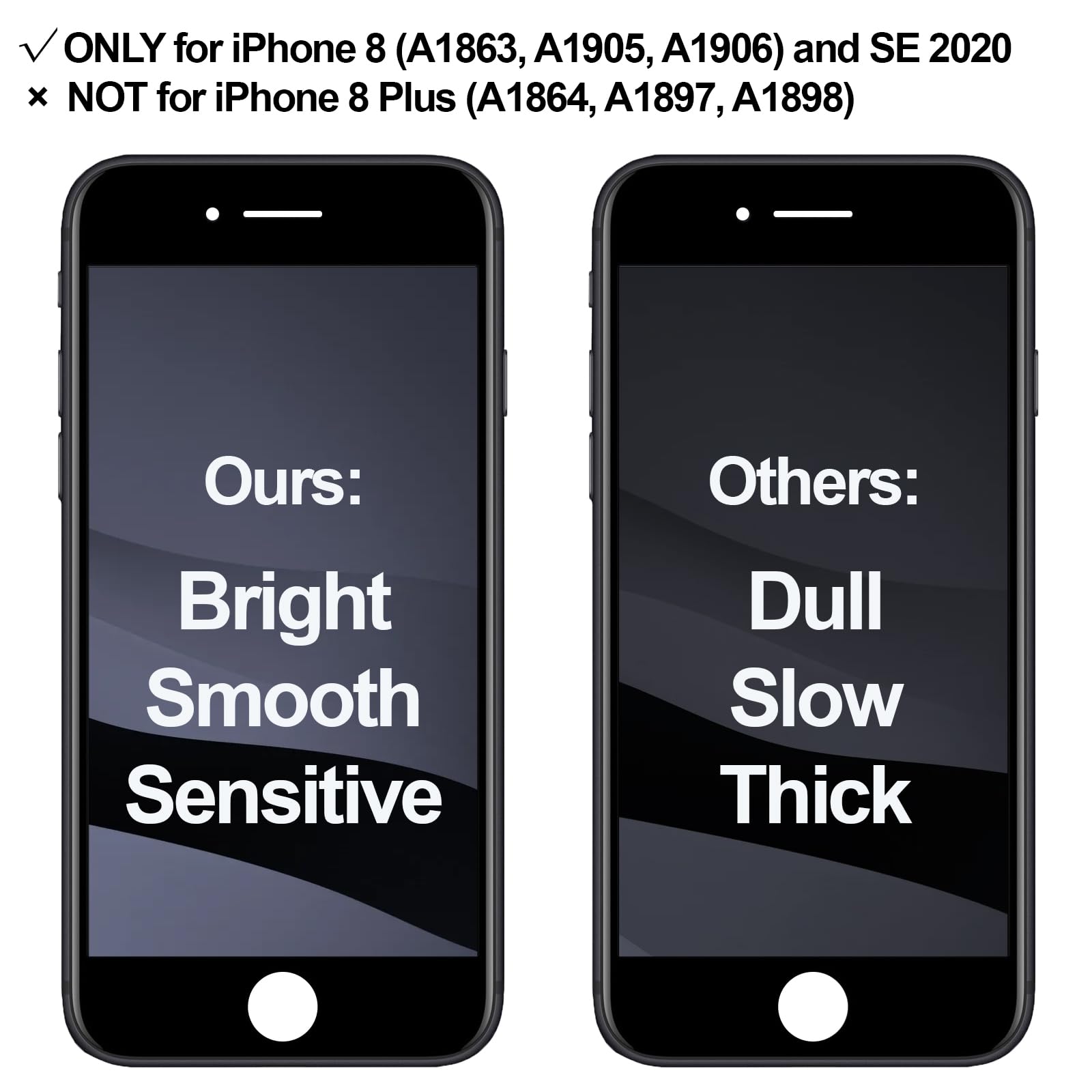Amazon.com: for iPhone 8/ SE 2020 2nd Generation Screen