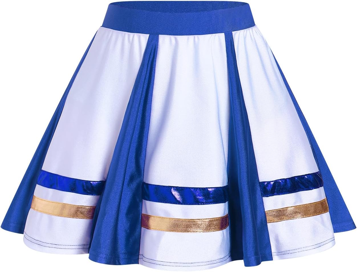 ODASDO Cheerleader Costume for Women Girls Cheer Outfit Adult Cheerleading Uniform Tank Tops + Pleated Skirt 2pcs Set