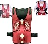 Anti Choking Device, Airway Obstruction Simulation Training Wearing Vest with Back Shot(Adults)