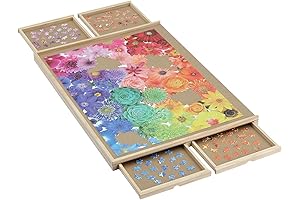 YISHAN Puzzle Boards and Storage 1000 Pieces