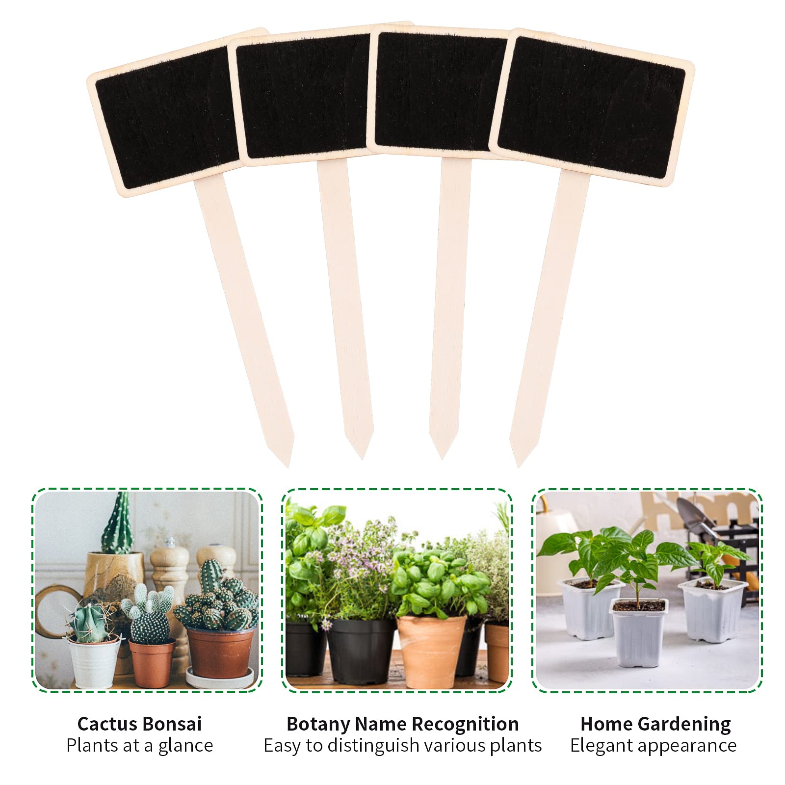 20 Pièces Étiquettes De Plantes, Étiquettes Potager En Bois 24 7.4cm, Etiquette Jardin Exterieur En Forme De T Tableau Pour Plante Etiquette Jardinage Pour Jardin Fleur Legumes Graine 91590762
