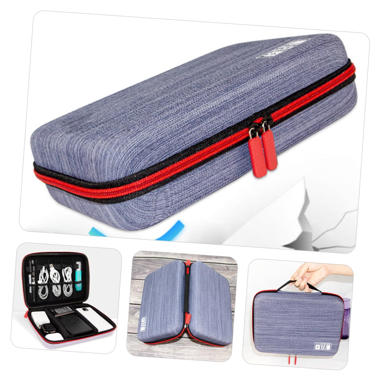 Datos Cable Organizador de Viaje Eva Oxford Resistente al Agua