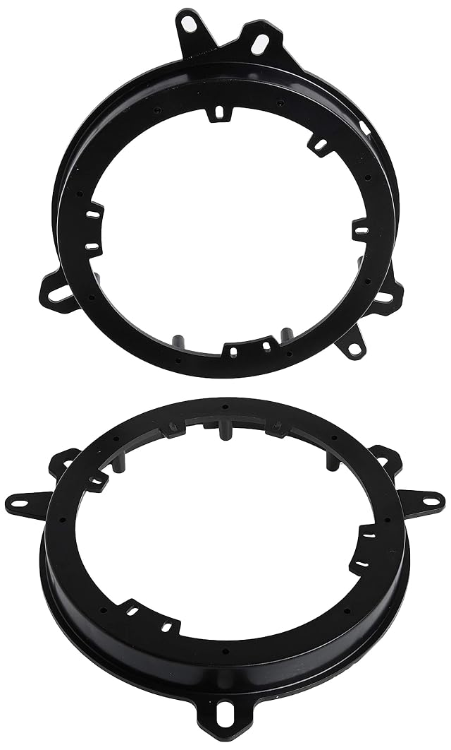Metra 82-8148 6 to 6 75 Speaker Adapter Fits Select Toyota Lexus Scion 1998-2025 Vehicles Black