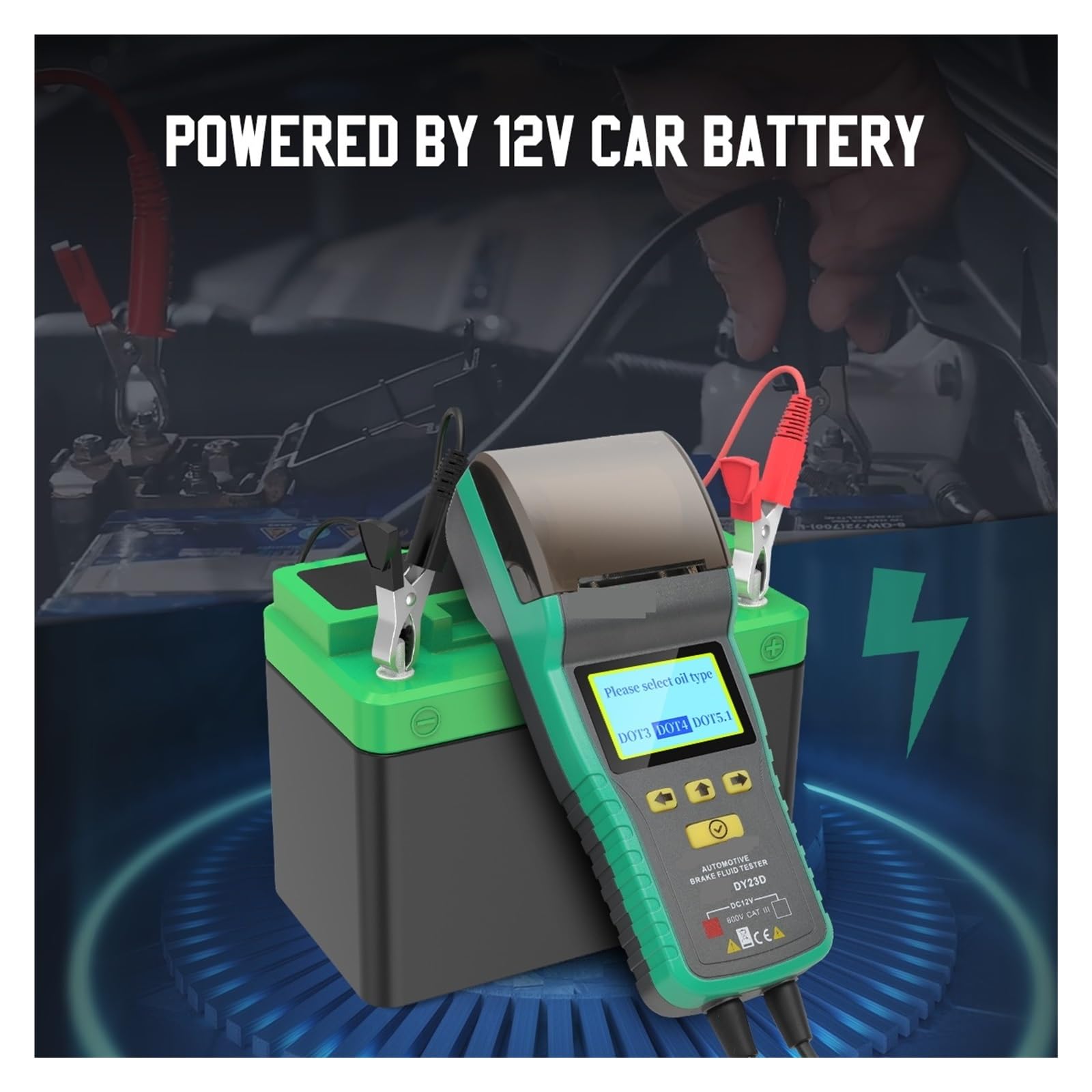 Tester del liquido dei freni, Multifunzionale Test Batteria Auto Veicolo