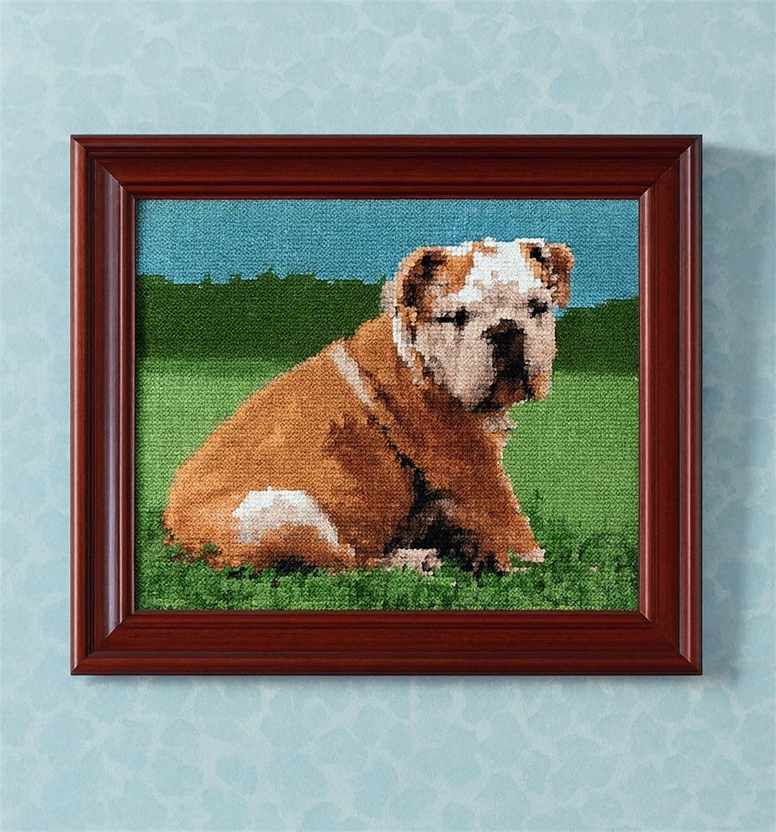 Pepita Needlepoint kit: Small English Bulldog, 10" x 7"