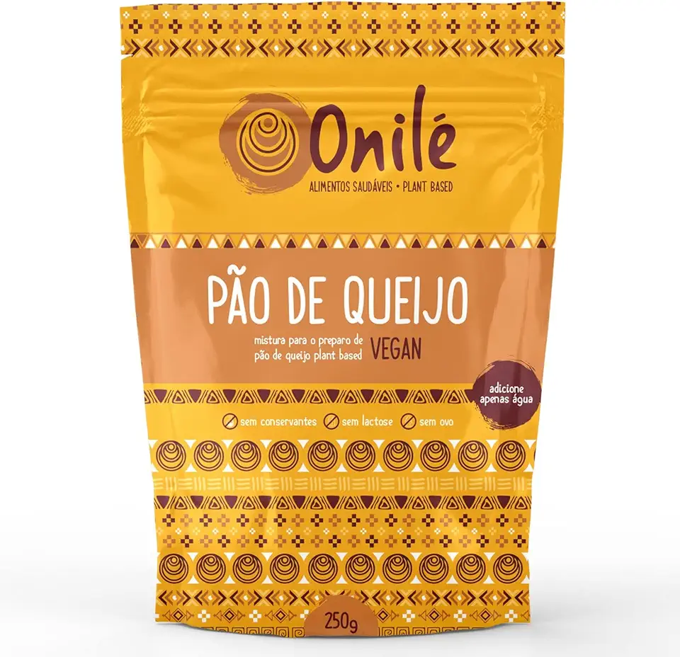 Pão de Queijo Plant-Based, Sem Conservantes, 250g