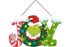 Festive Grinch Wood Decor: Add Christmas Cheer