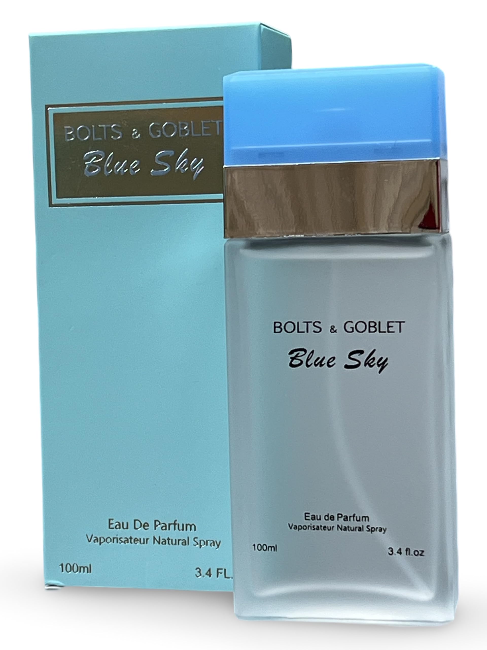 Secret Plus Blue Sky Eau de Parfum for Women, 3.4 fl oz, Citrus Floral Woody Scent