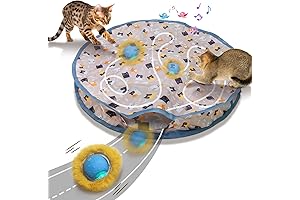 Rechargeable Electric Cat Hunt Toy: Engage Your Feline's Instinct