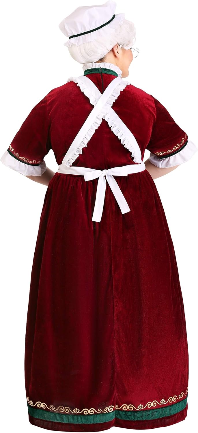 Miniatura 4 de Disfraz de Mrs. Claus para mujer, talla grande