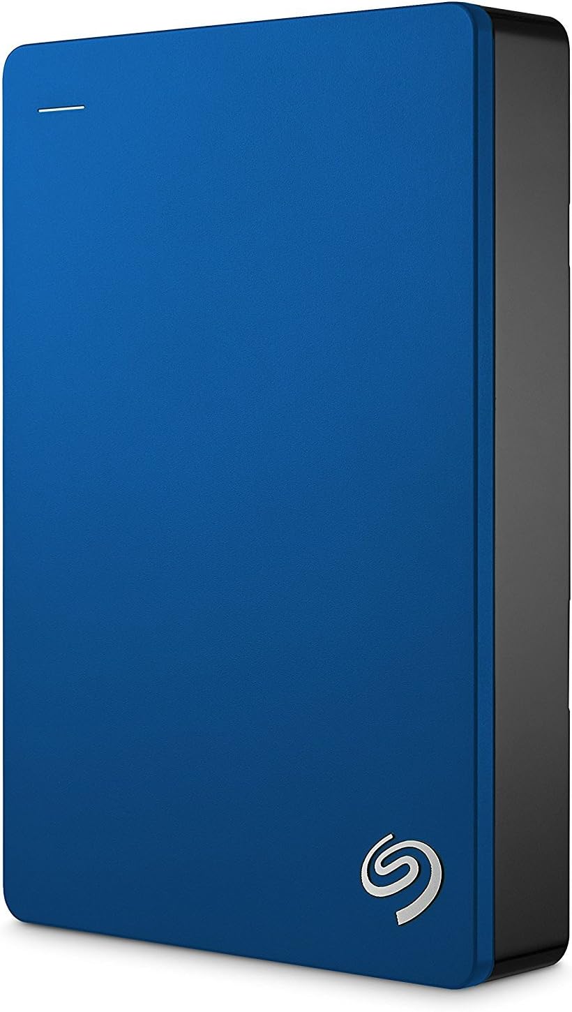 Seagate Backup Plus Portable 4TB External Hard Drive HDD – Blue USB 3.0 for PC Laptop and Mac, 2 Months Adobe CC Photography (STDR4000901)