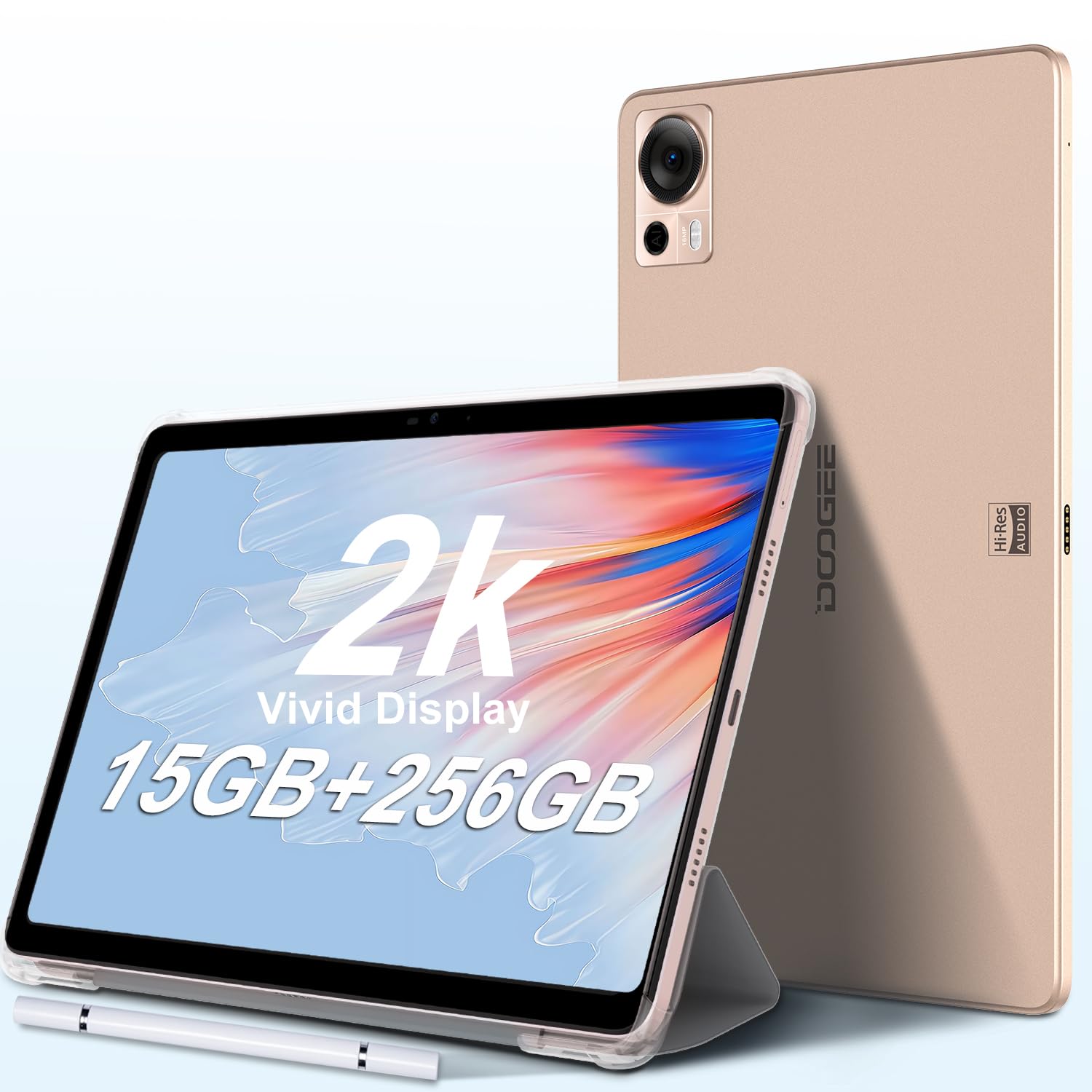 DOOGEE T20 Tablet, 10.4 Inch 2K Tablet PC, 15GB RAM 256GB