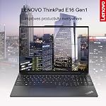 Lenovo ThinkPad E16 Gen 1 Business Laptop, 16" FHD+ Display, AMD Ryzen 7 7730U, 40GB RAM, 2TB SSD, Backlit Keyboard, Fingerprint Reader, HDMI, RJ-45, Wi-Fi 6, Windows 11 Pro, Black