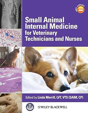 Small Animal Internal Medicine for Veterinary Technicians and Nurses book cover