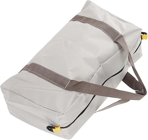 Miniatura 8 de Bolsa de herramientas de boca ancha, bolsa de herramientas grande de 20 pulgadas, bolsa de almacenamiento de herramientas resistente con cremallera