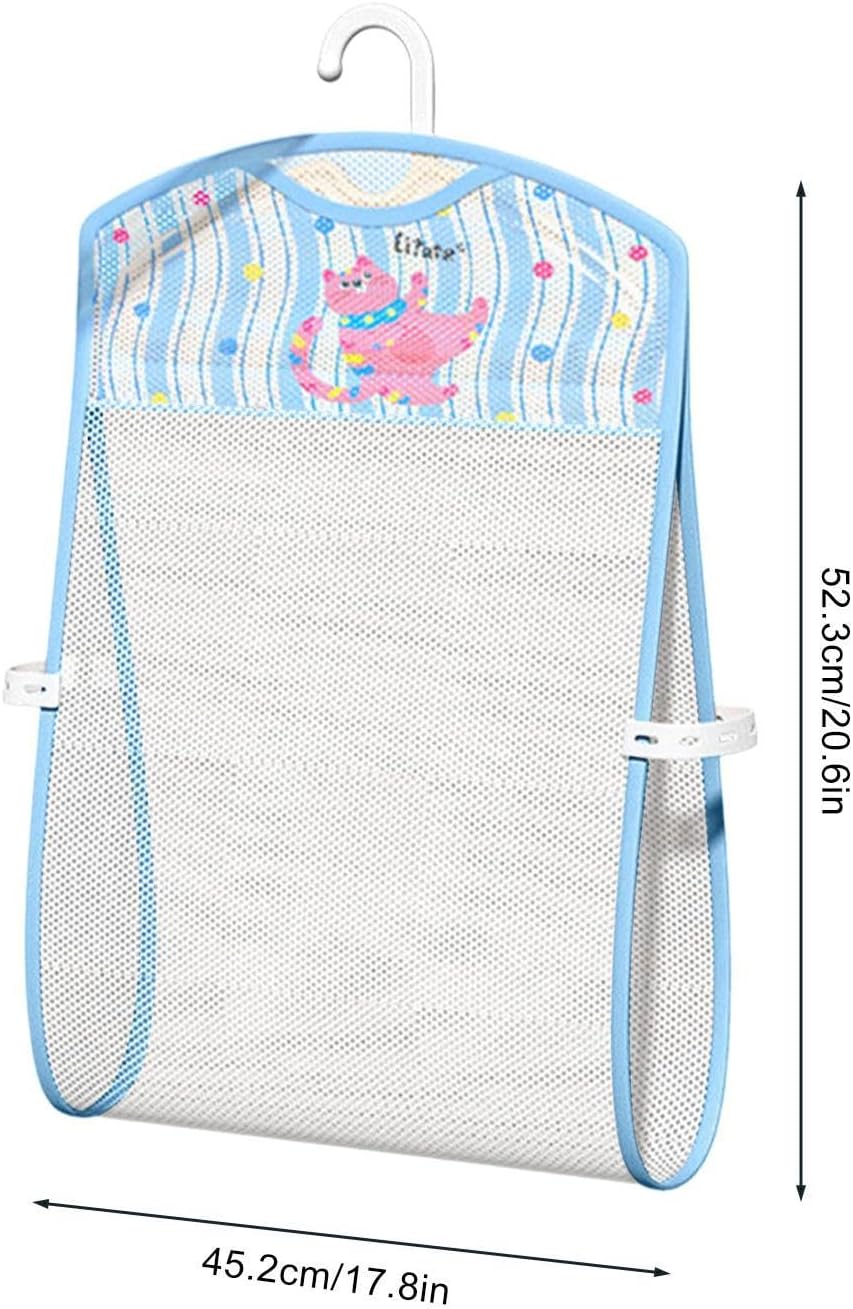 Mesh Clothes Hangable Dryer, Large Capacity Stuffed Animal Net with Sock Fi