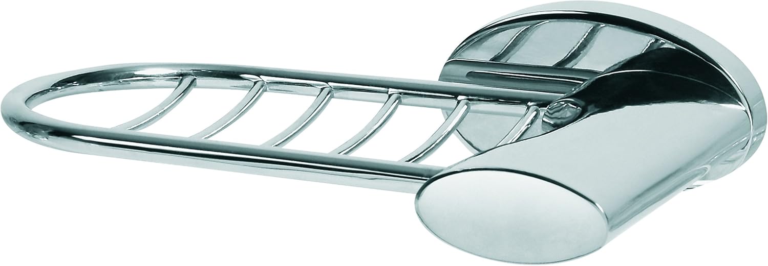 portasapone per doccia in nichel spazzolato