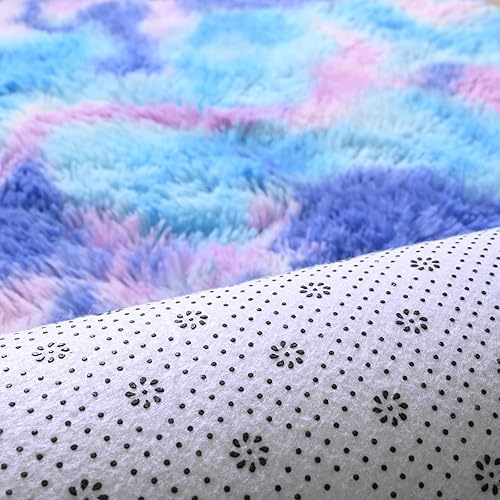 Vista 36 de JUNOVO - Alfombras de área ultra suaves de 3 x 5 pies, alfombras esponjosas para dormitorio, niños, niñas, bebés, sala de estar, suelo, cuarto
