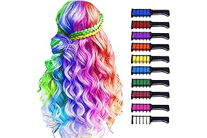 MSDADA Hiar Chalk for Girls - Temporary Hair Color Dye for Kids