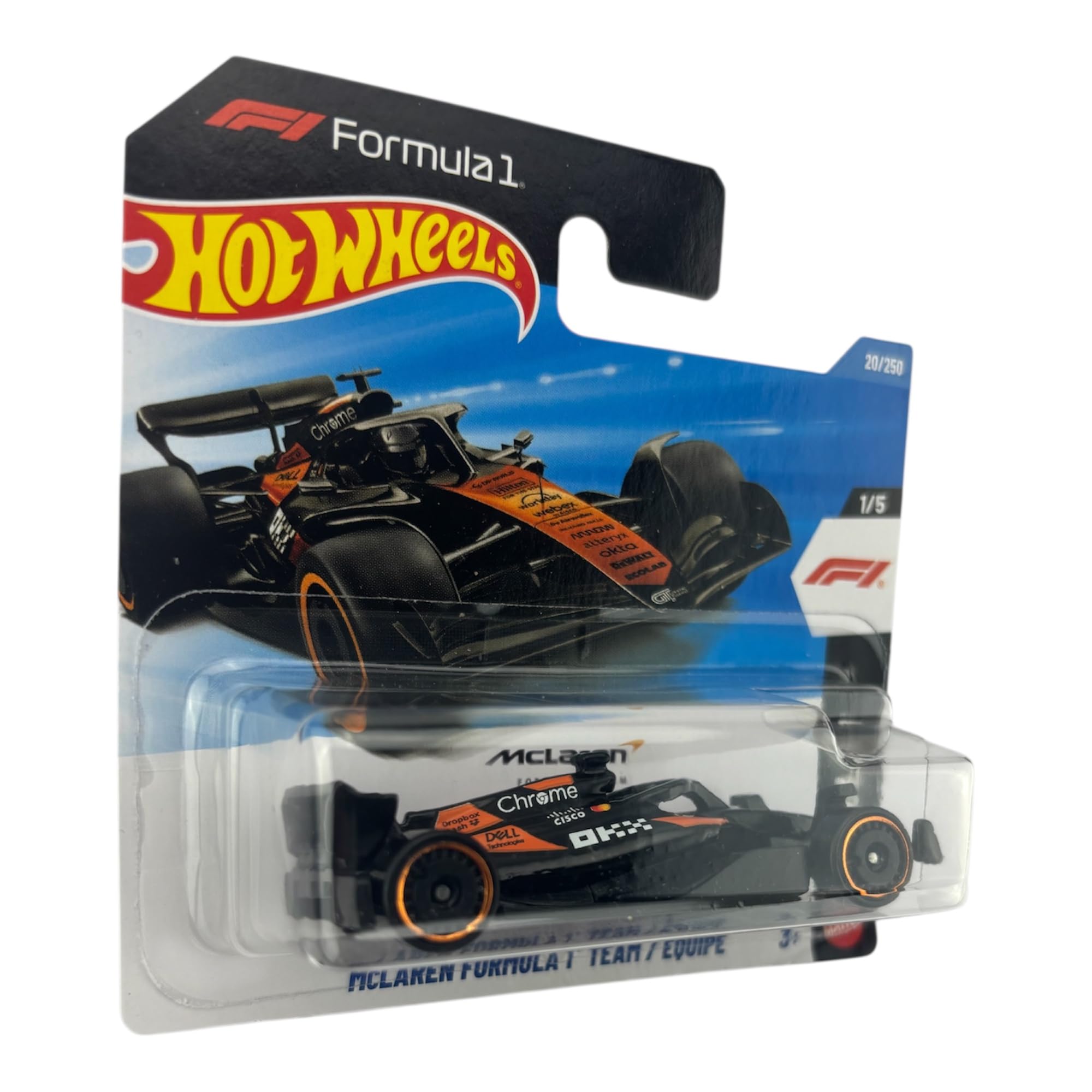 Hot Wheels McLAREN Formula 1 Team - Formula 1/5 - JJH95 - Short