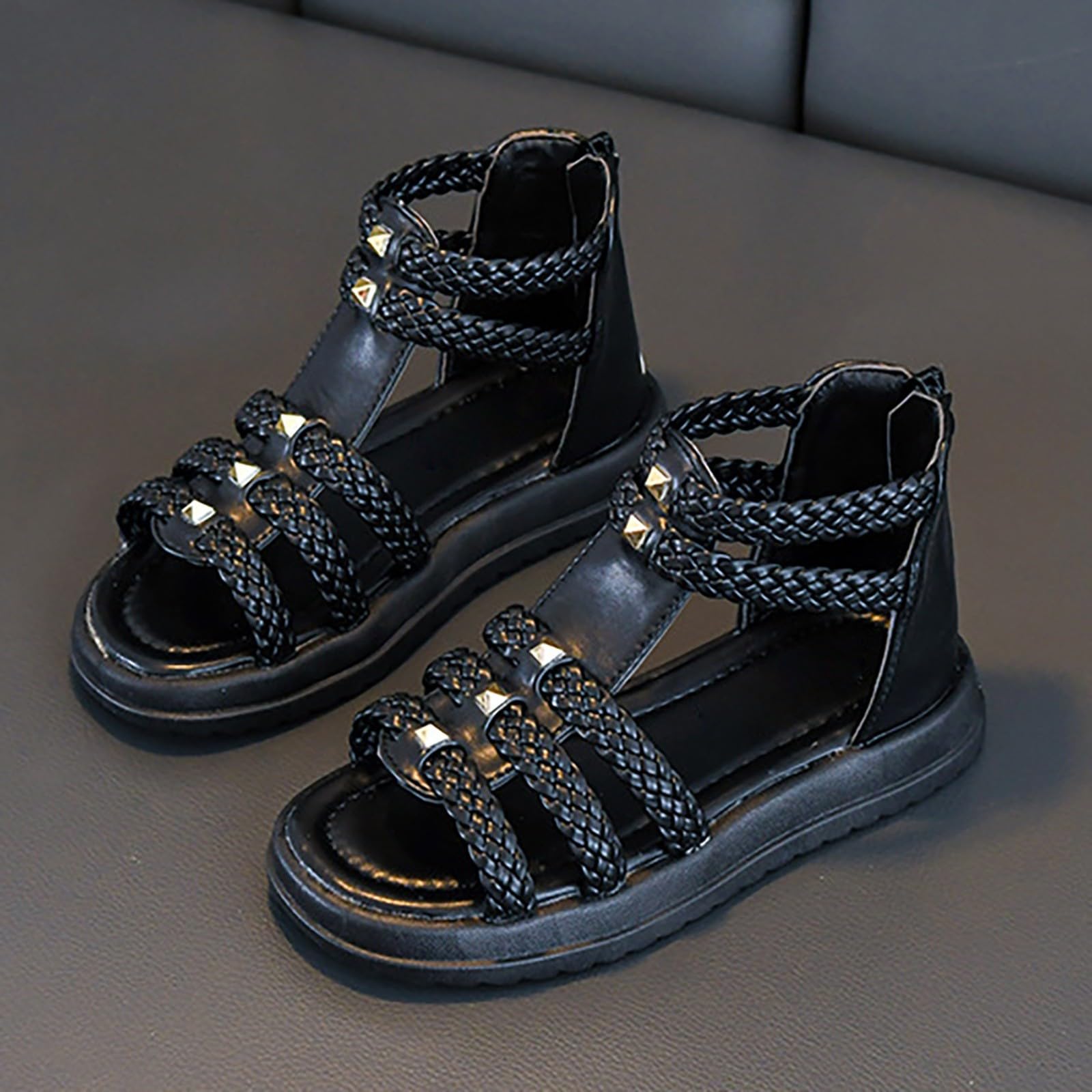 Sandales de Plage Enfant Fille, Sandales d'été Confortables pour Filles avec Semelle Flexible adaptées aux activités extérieures et à la Vie Quotidienne