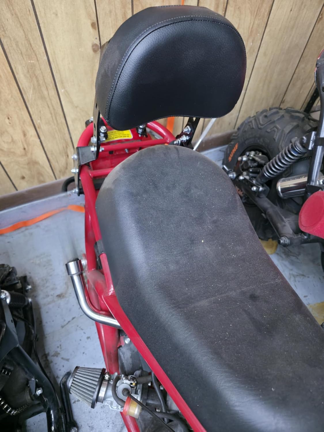 JMCHstore Right Long Pipe for Baja Massimo MB200, Heat, Mini Warrior, Baja Carbon 6.5 196cc, Coleman B200 B200RSV Mini Bike