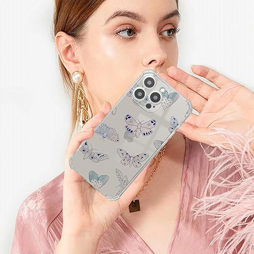 Vista 18 de Roemary Buffertech - Funda protectora para iPhone 13 Pro Max con diseño Golden Retriever, diseño de arcoíris con protector de pantalla